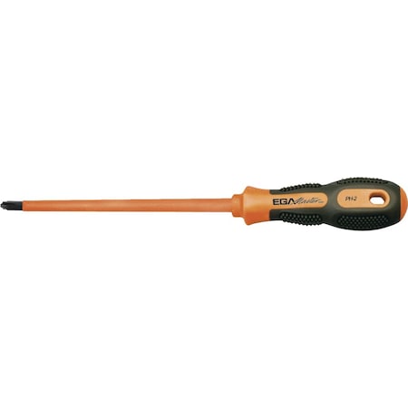 Ega Master SCREWDRIVER FOR TERMINAL SCREW (SLOTTED/PHILIPS) PH-1 X 100 MM MASTERTORK 1000 V 79163